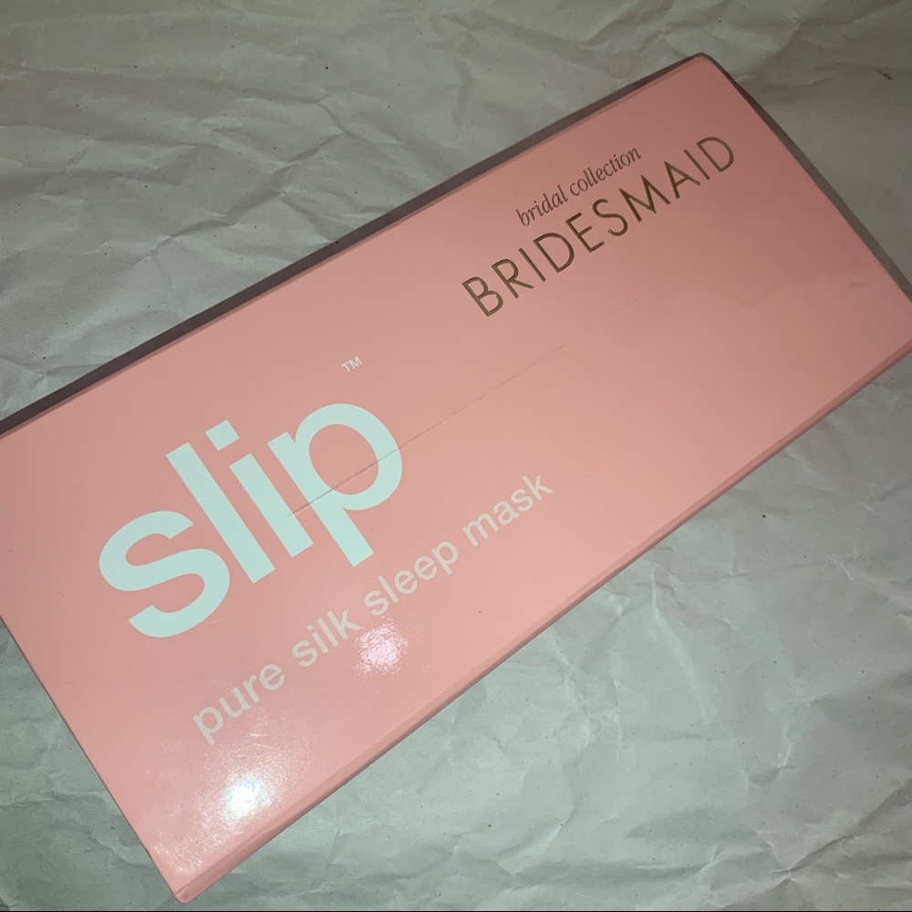 Slip silk sleep mask Bridesmide
